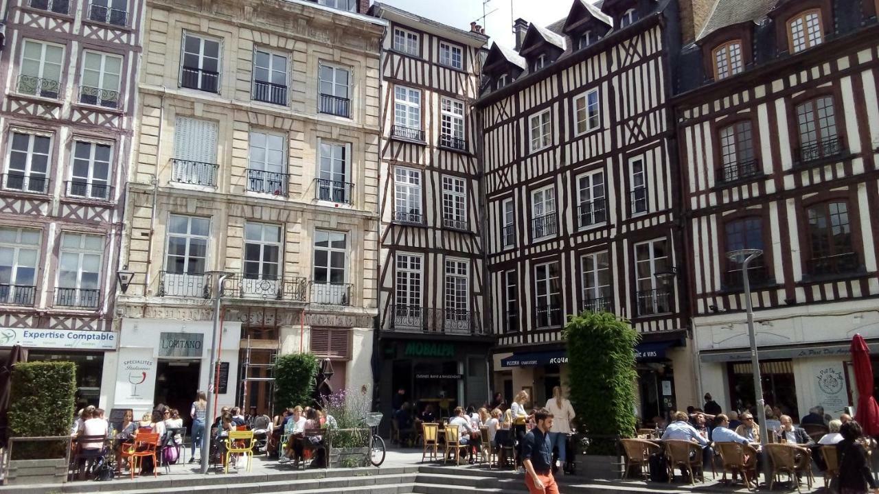 Between Historic Center And Quay, Ideal For Family Rouen Exterior foto